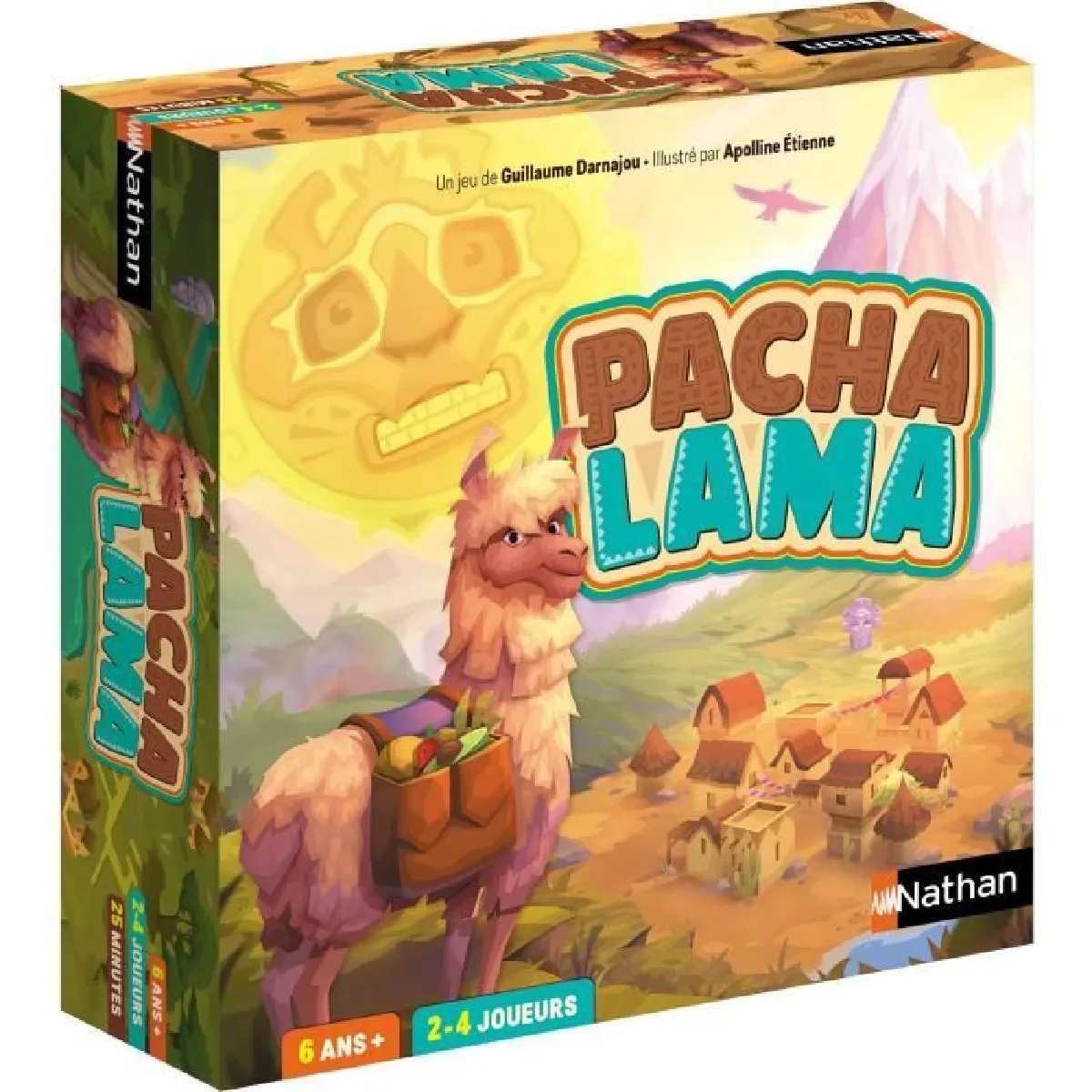 Nathan Multicolore Jeu De Stratégie Pacha Lama - Image 3