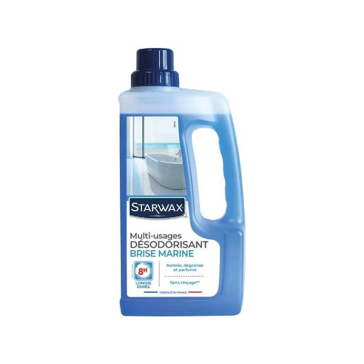 Starwax Nettoyant Désodorisant Brise Marine - 1 L
