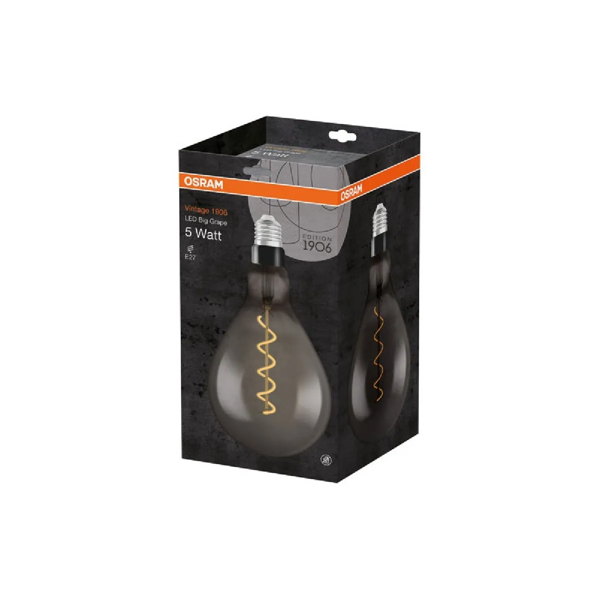 OSRAM Ampoule LED standard Ed.1906 filament slmoke E27 110 lm - vue 7