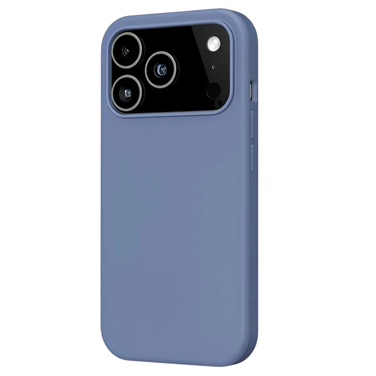 Mw Bleu Coque Silicone Pour Iphone 17 Pro Compatible Magsafe - Image 1