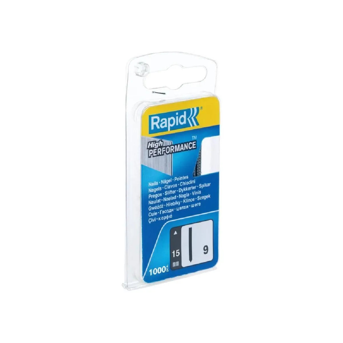Rapid - Pointe N°9 - 15 Mm Par 1000 - Image 2