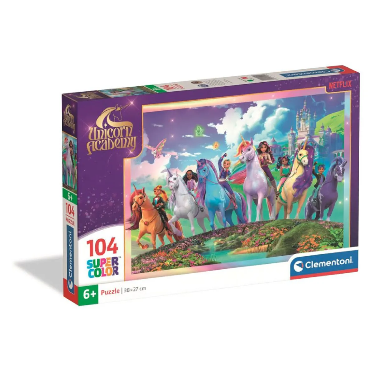 Puzzle 104 pièces Clementoni Unicorn Academy - vue 7