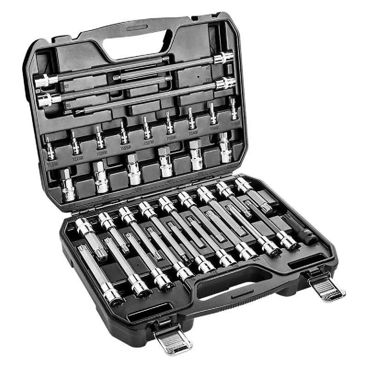 Neo Tools Coffret Douilles Et Embouts - 38 Pièces