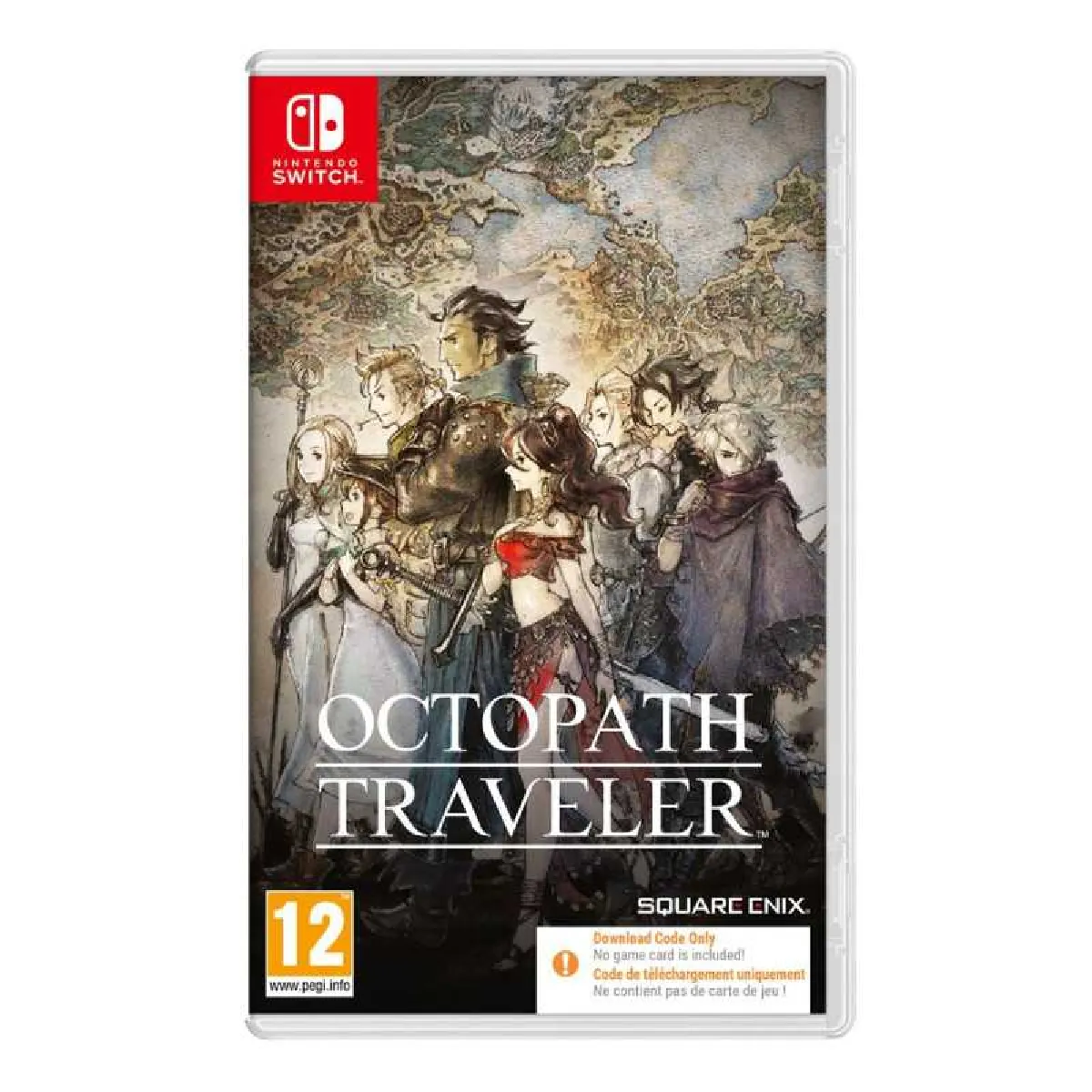 Square Enix Octopath Traveler Code In A Box Nintendo Switch - Image 2