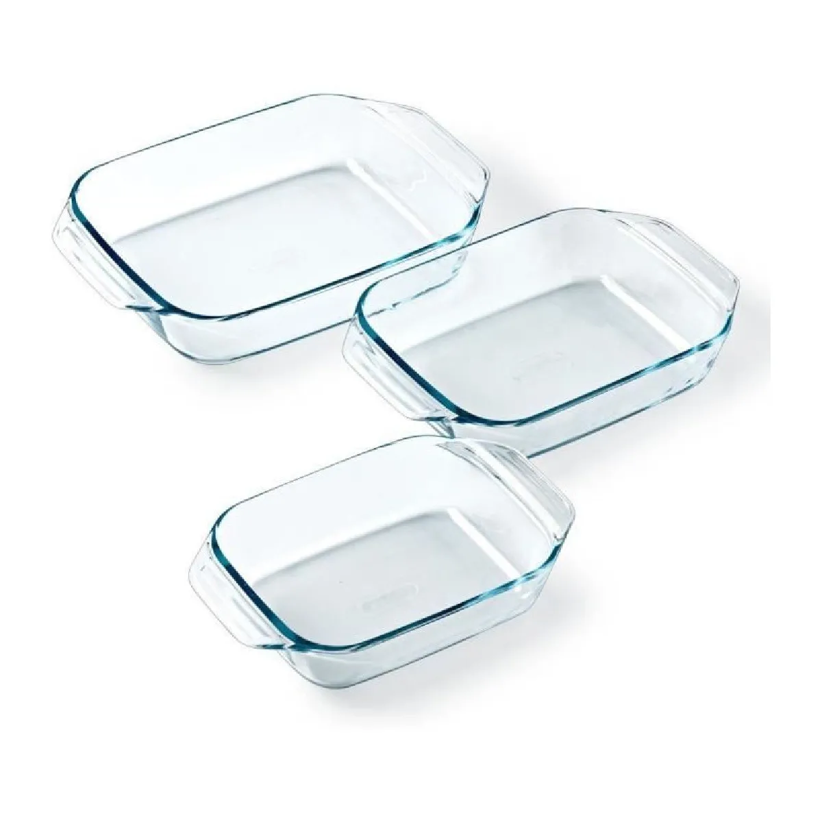 Pyrex Lot De Plats À Four Rectangulaires - X3