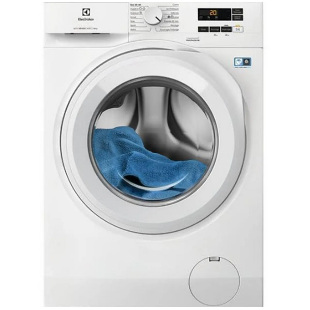 LAVE LINGE FRONTAL ELECTROLUX EW6FI5120WA 10 kg 1400 Toursmin SensiCare 600 - vue 4
