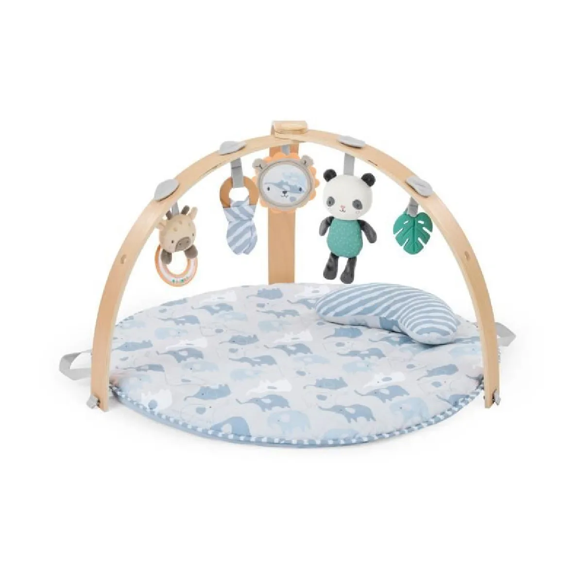 Ingenuity Tapis D'éveil Bébé Pliable - Motifs Neutres