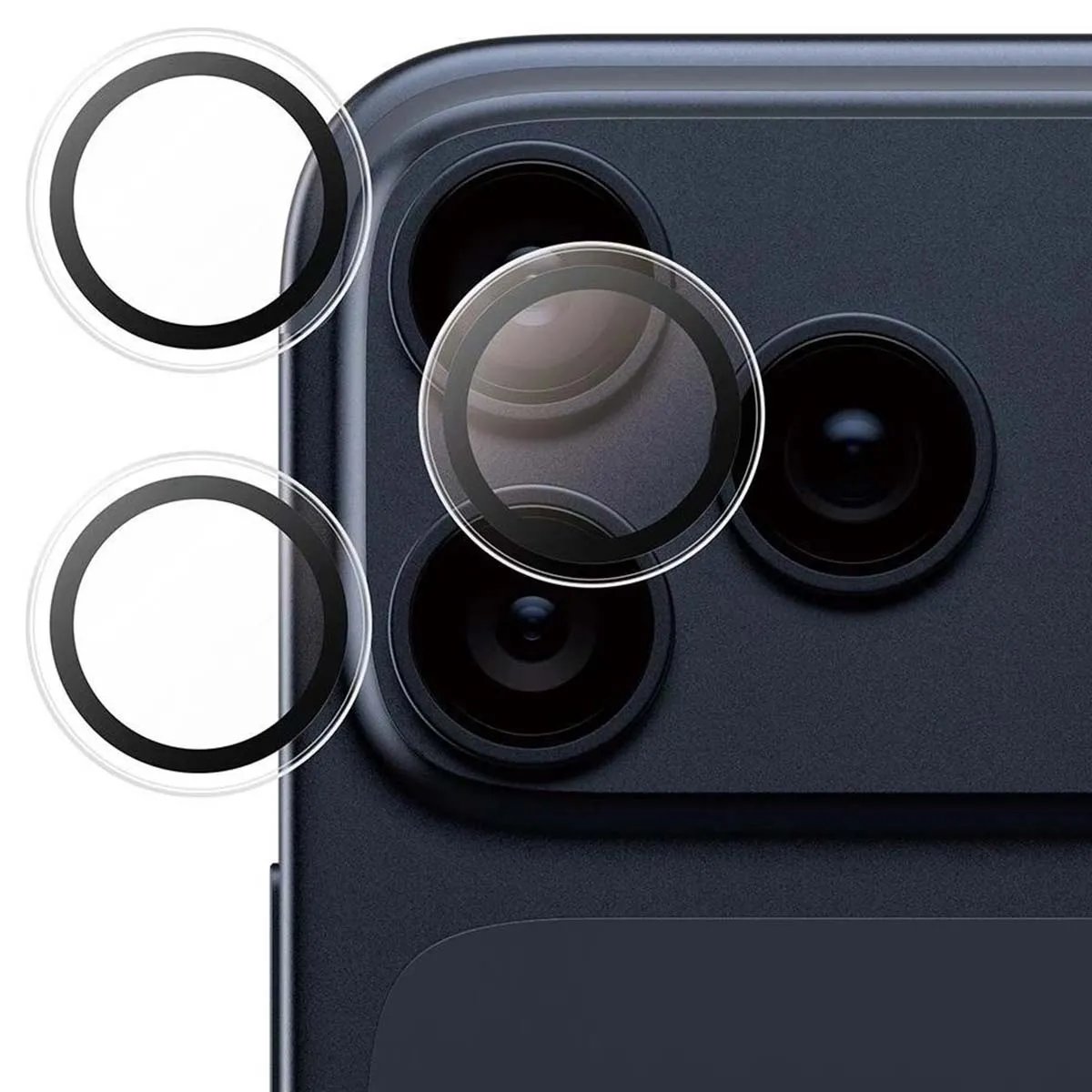 Panzerglass Noir Panzer Glass Verre Caméra Iphone 17 Pro Max Transparent
