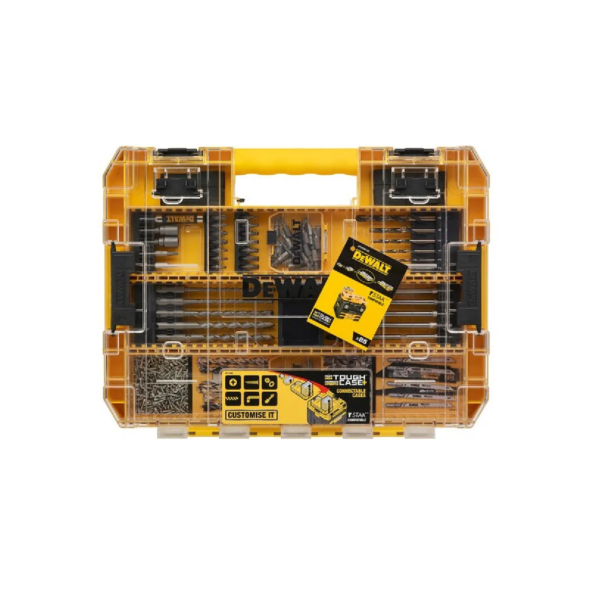 DEWALT  coffret accessoires per&ccedil;age vissage - 135 pcs