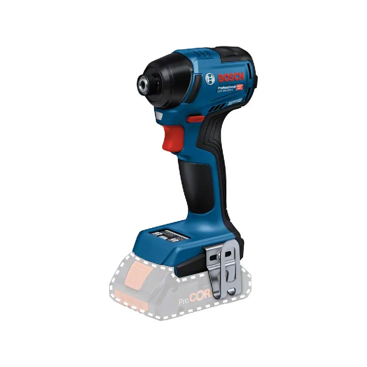 Akku schlagschrauber Gdr 18v 220 Professional Solo 18volt blauschw - vue 9