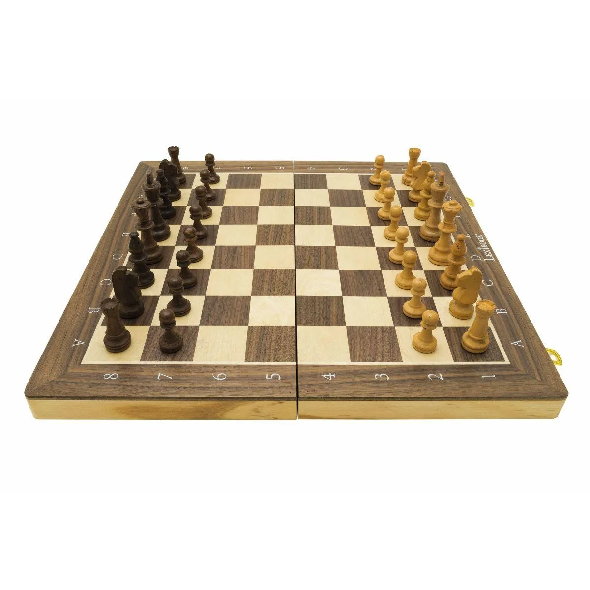 Lexibook Jeu d’échecs magnétique pliable en bois