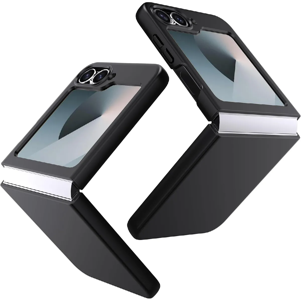 Coque Silicone Noir Pour Samsung Z Flip 7 FE Little Boutik&copy;