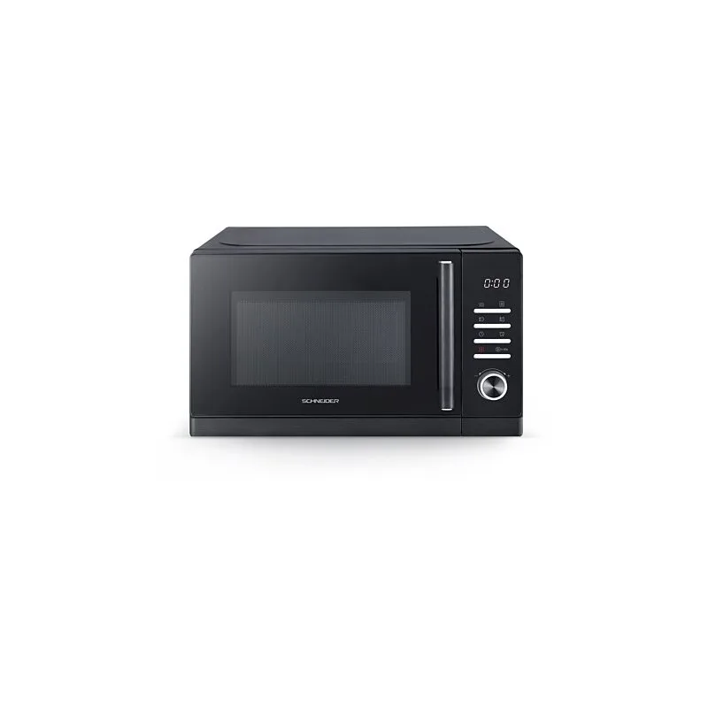 Schneider Noir - Scmw2125sdb - Micro-Ondes Solo 25 L Digital - 900 W - 8 Programmes