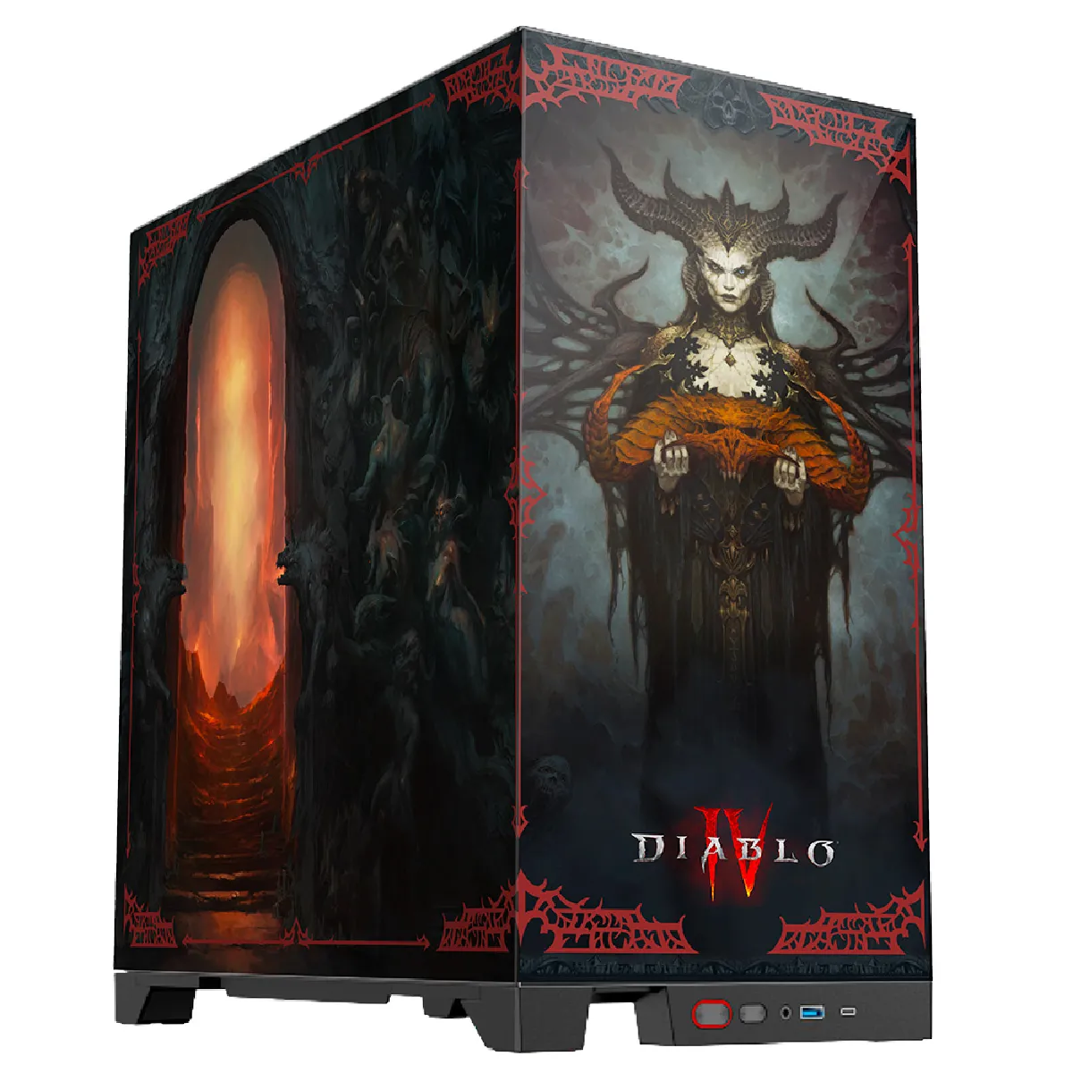 Diablo IV ATX Boîtier PC Gaming Lilith - vue 2