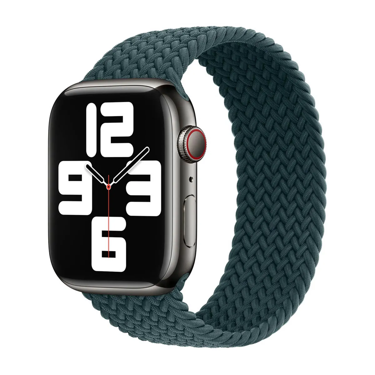 Bracelet Solo tressé pour Apple Watch 38404142 mm Taille 1 Rainforest