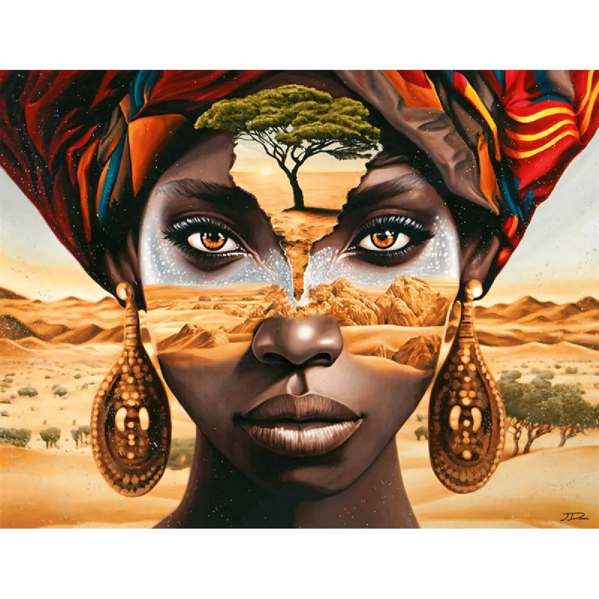 Puzzle 2000 pièces Nathan Adama Julien Durix