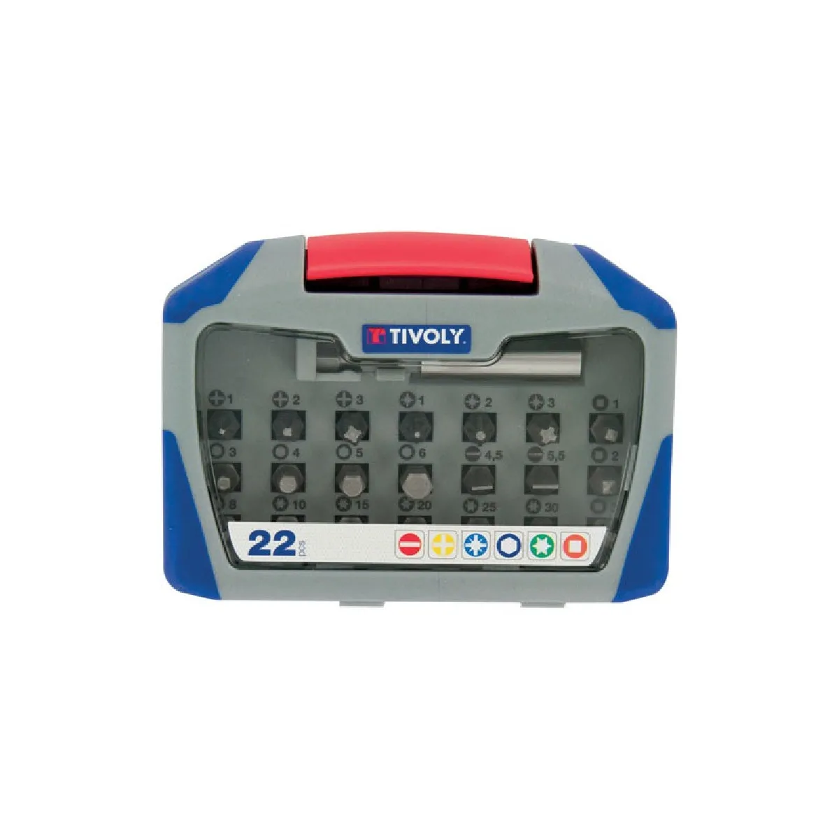Tivoly Coffret Embouts De Vissage 22 Pièces +Porte Embouts - Image 4