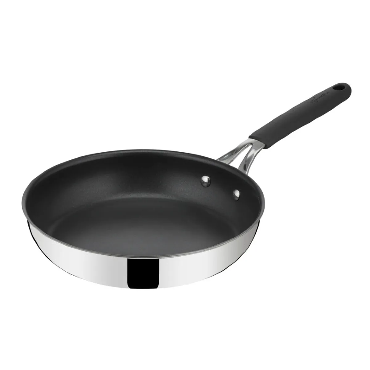 Lagostina Inox/Noir Poêle Revêtue 012909041124 Esperta Triply 24 Cm - Image 2