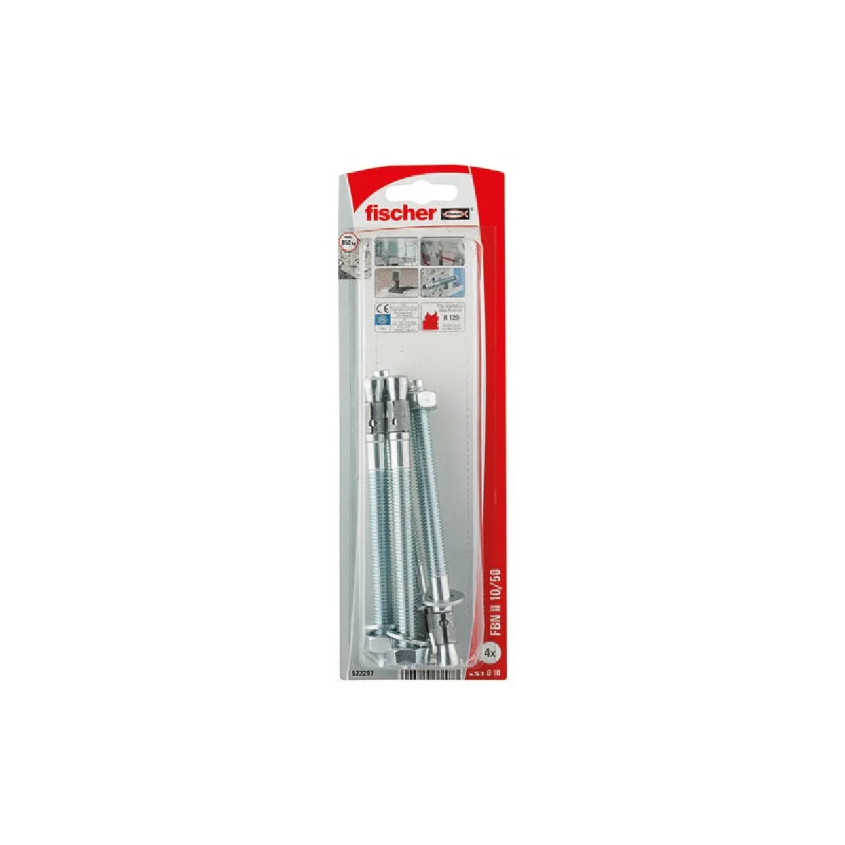 FISCHER FIXATION GOUJON FBN II 1050 K NV - vue 2