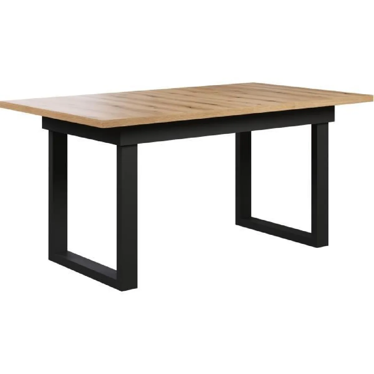 Table à manger - Universal - Chêne - Rectangulaire - En MDF - Scandinave - 6 à 10 personnes - 160-200 x 76 x 80 cm - Trendteam