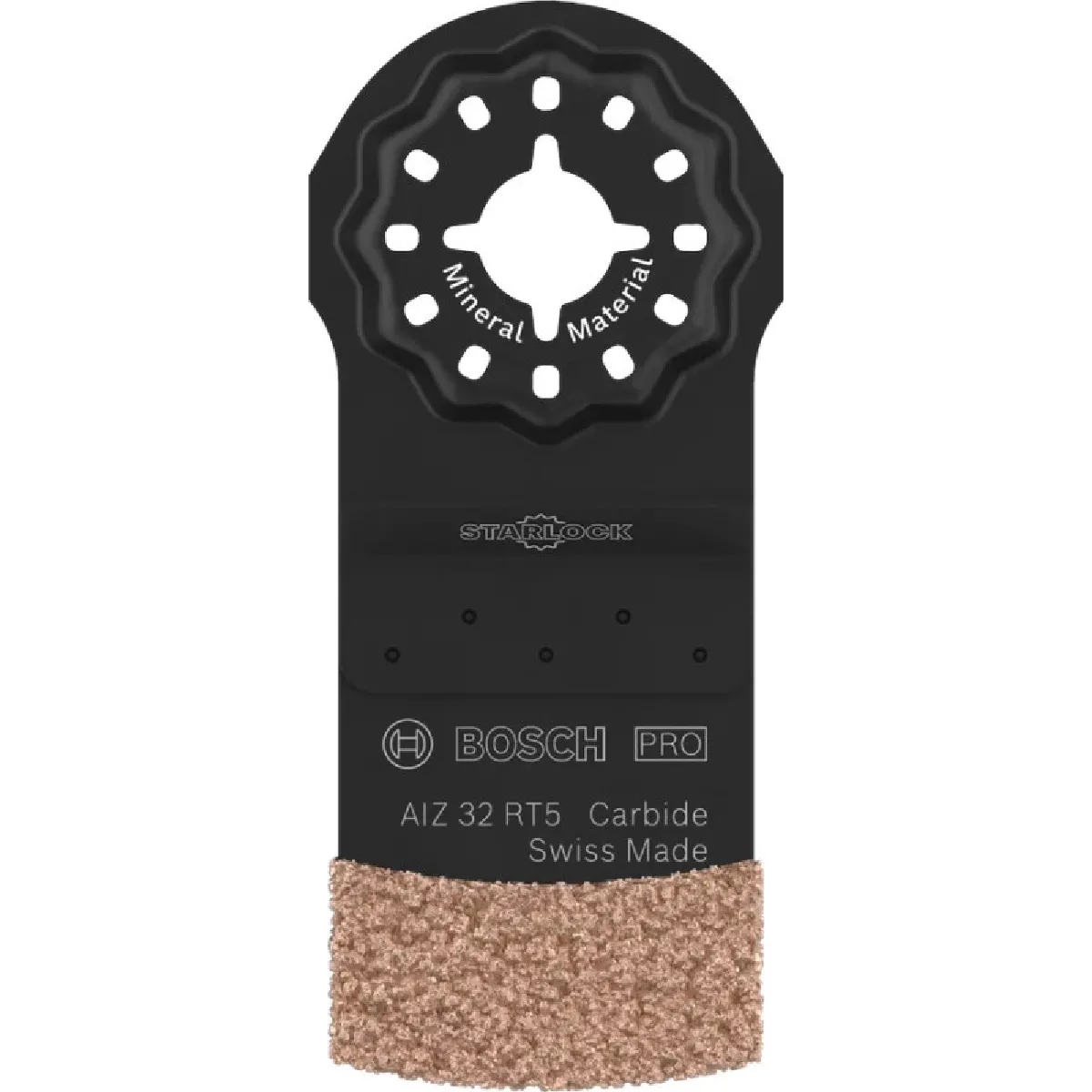 Lame de scie oscillante BOSCH AIZ 32 RT5 Concrétion carbure Starlock 32 mm largeur utile