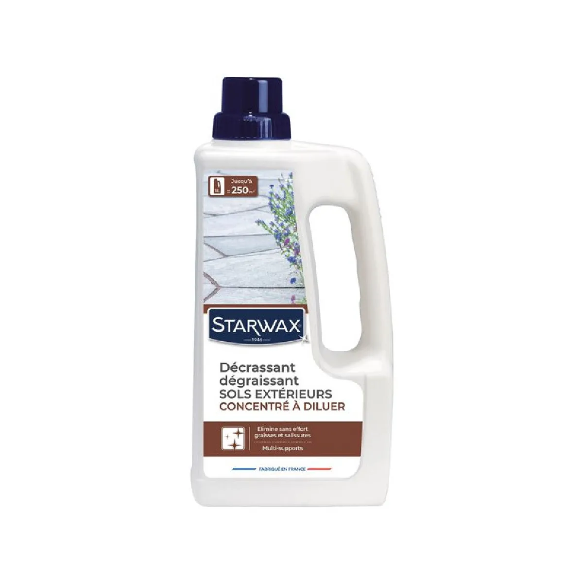 Starwax Nettoyant Decrassant Sols Exterieur 1L - 334