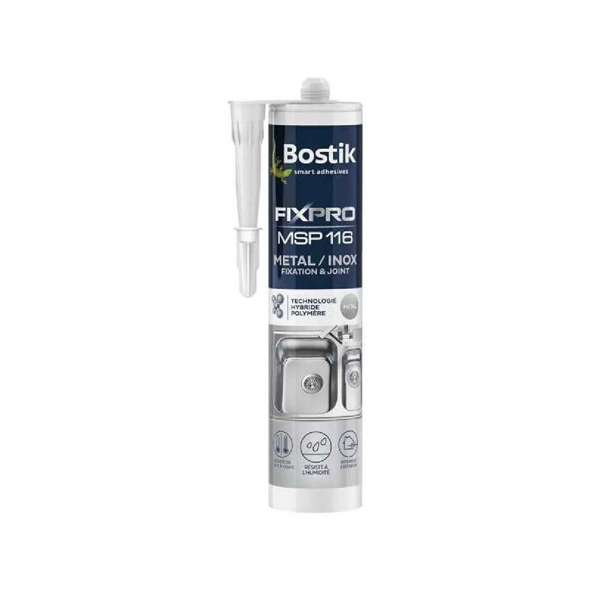 Non Communiqué Colle Mastic Hybrid Polymer Msp 116 Bostik, 290Ml - Image 4
