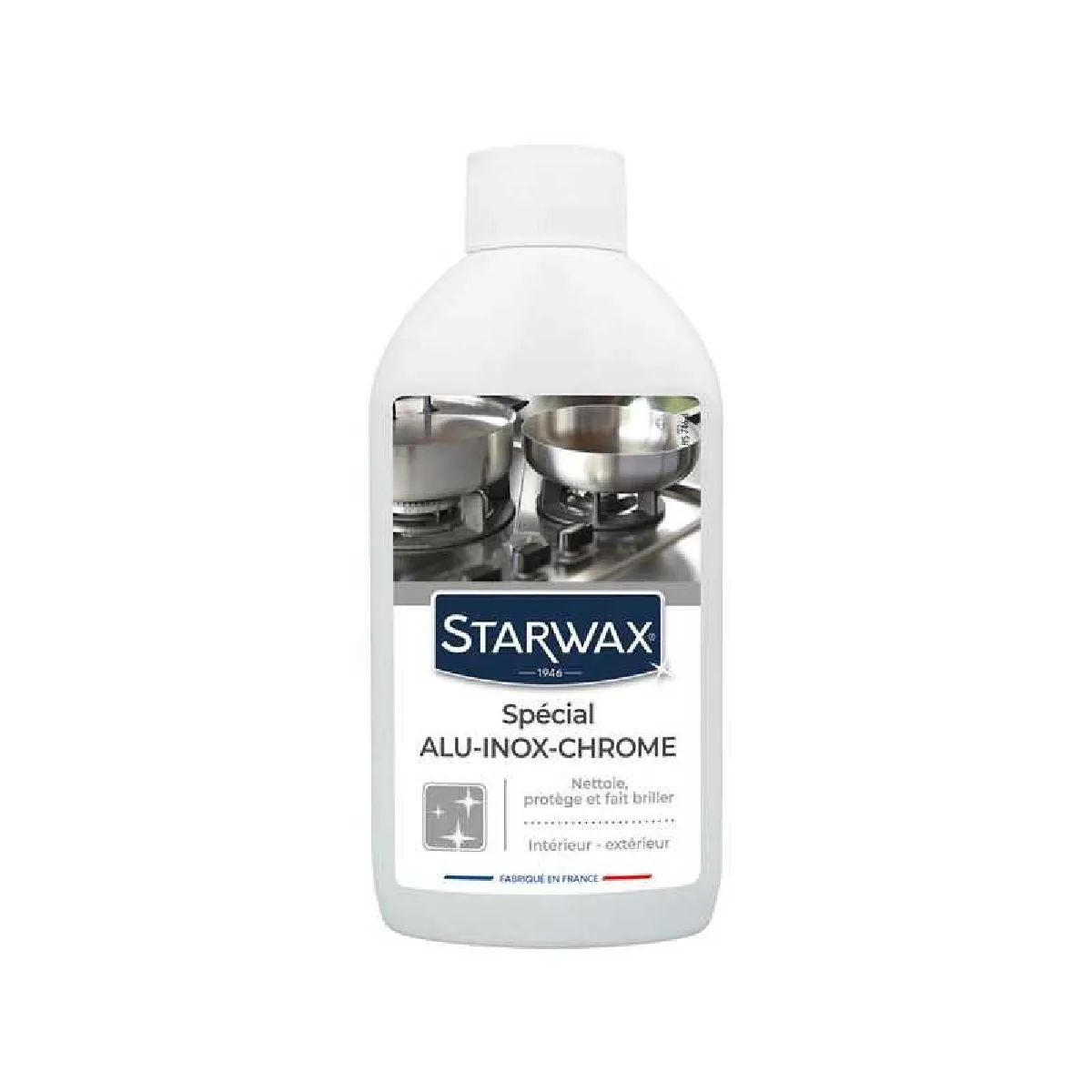 Starwax Nettoyant Pour Métaux Alu Inox Chrome - 250 Ml
