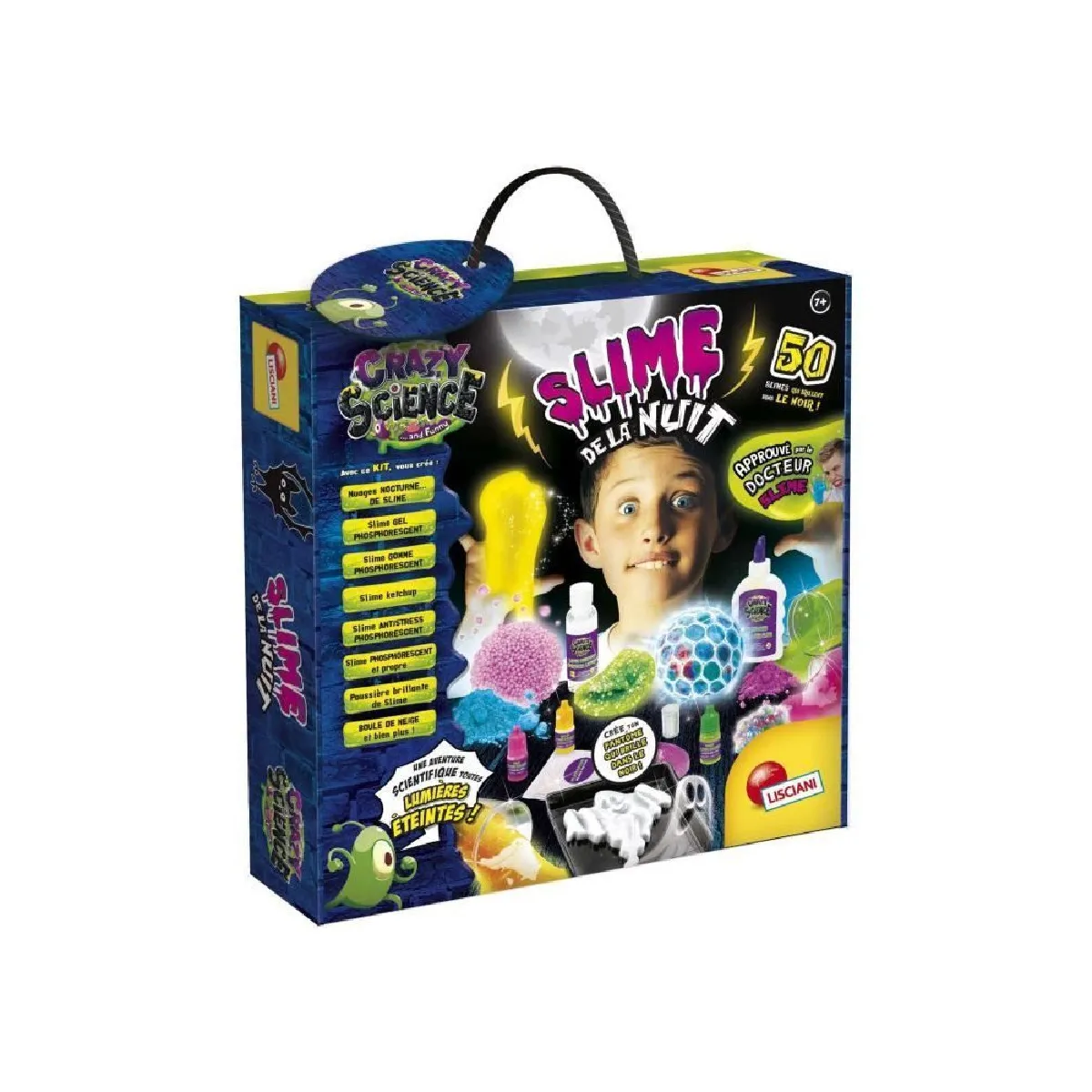 Lisciani Giochi Violet Kit Slime Phosphorescent