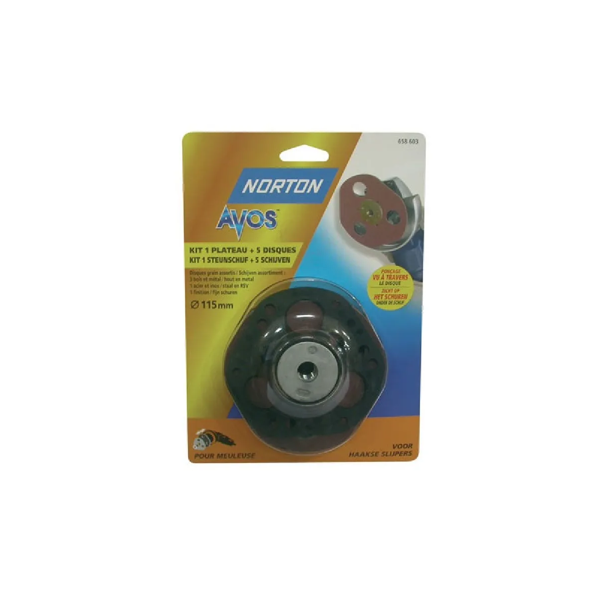 Norton Kit Avos Plateau + 5 Disques - Image 4