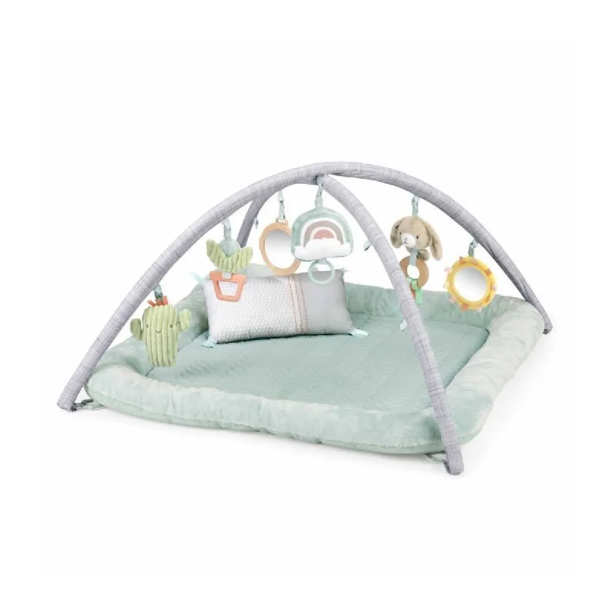 Ingenuity Tapis D'éveil Bébé Calm Spring - Multicolore