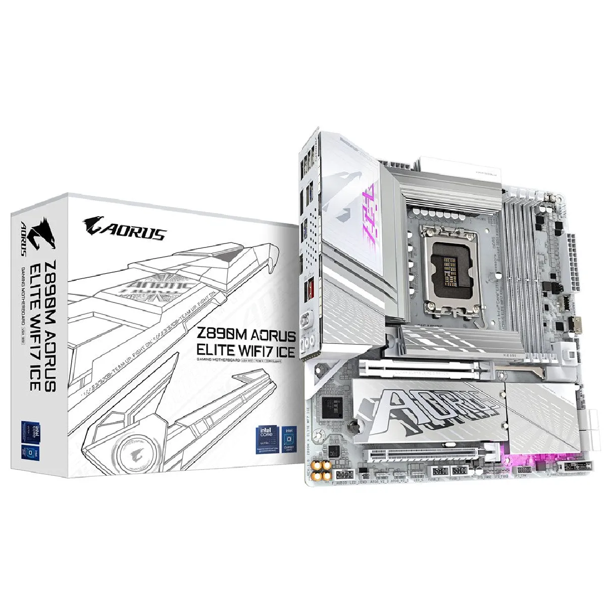 Gigabyte Z890M AORUS ELITE WIFI7 ICE
