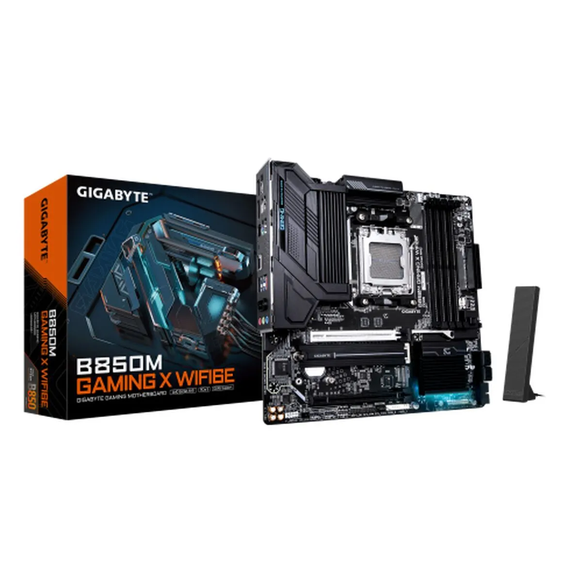Gigabyte Marron B850m Gaming X Wifi6e Carte Mère - Processeurs Amd Ryzen Série 9000, Vrm Numérique 10+2+2 Phases, Jusqu'à 8200Mhz Ddr5 (Oc), 1Xpcie 5.0 + 1Xpcie 4.0 M.2, Lan 2.5, Wifi 6E, Usb 3.2 Gen 2. - Neuf - Image 5