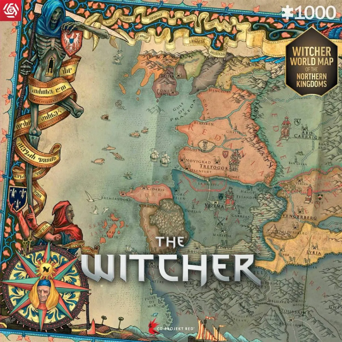 Just For Games Puzzle The Witcher 3 - 1000 Pièces