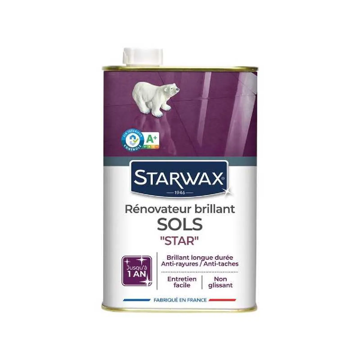 Starwax Rénovateur De Sols Brillant Star - 1 L