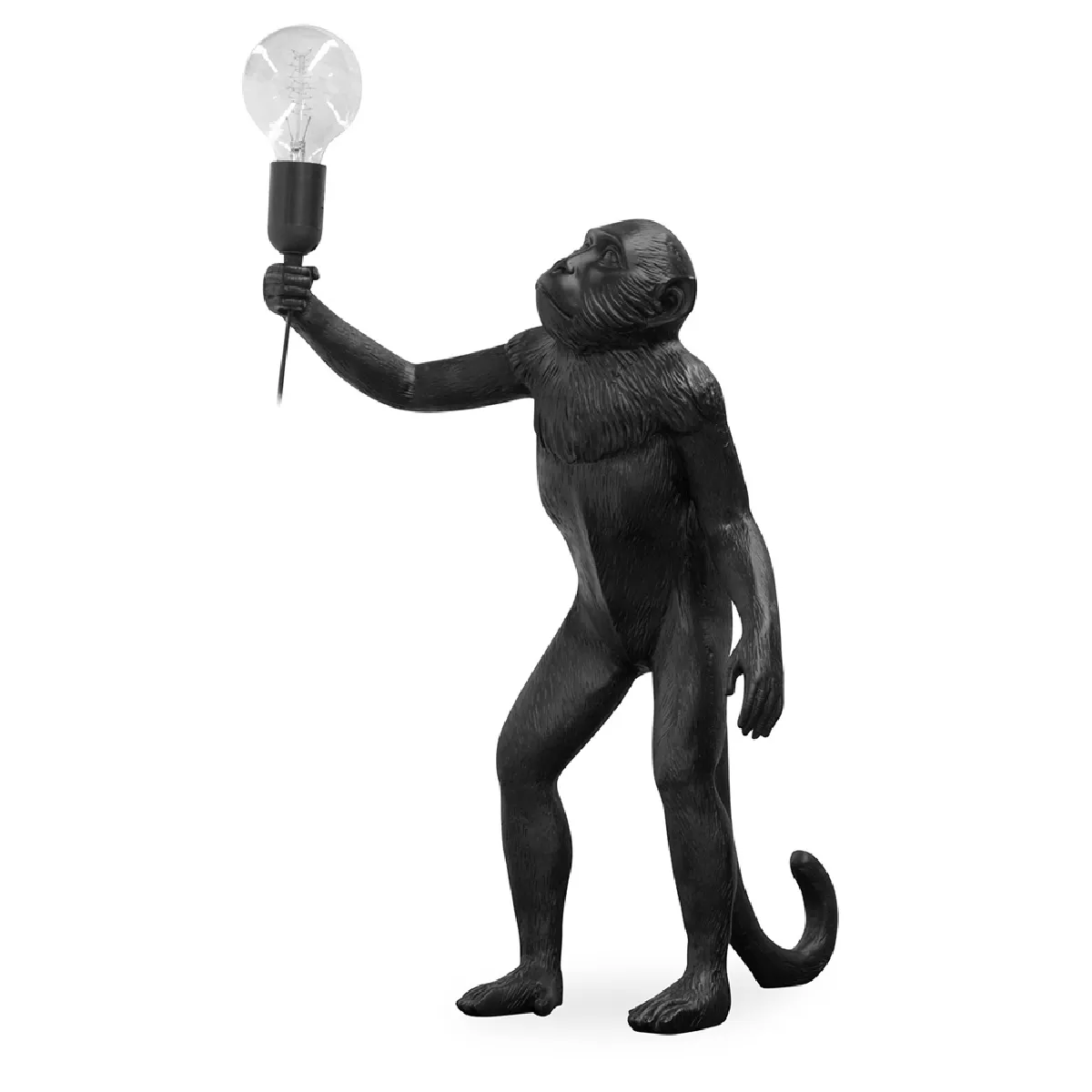 Lampe de Table - Lampe de Salon Singe - Resina Noir