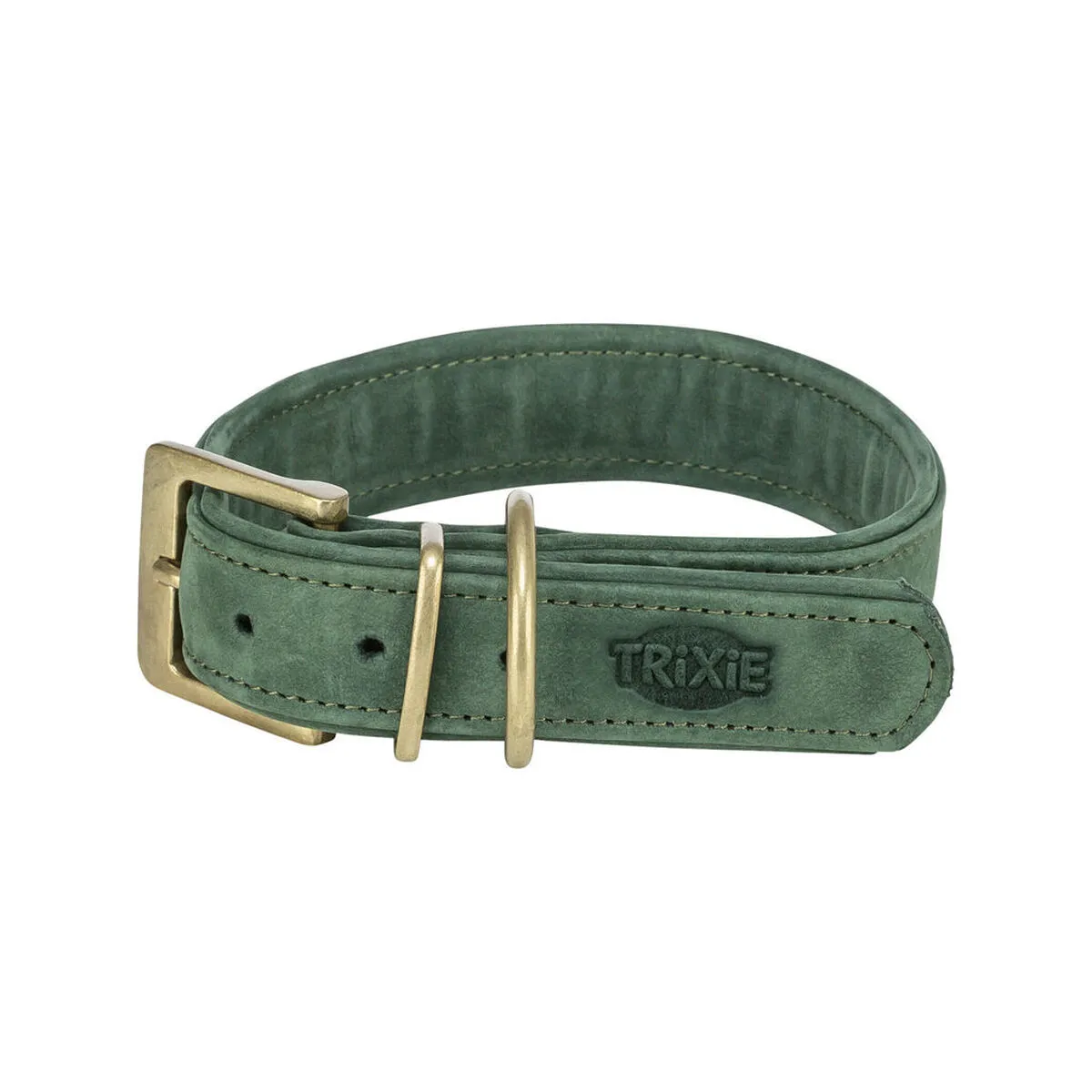 Trixie Vert Collier Pour Chien Pure En Cuir - Image 2