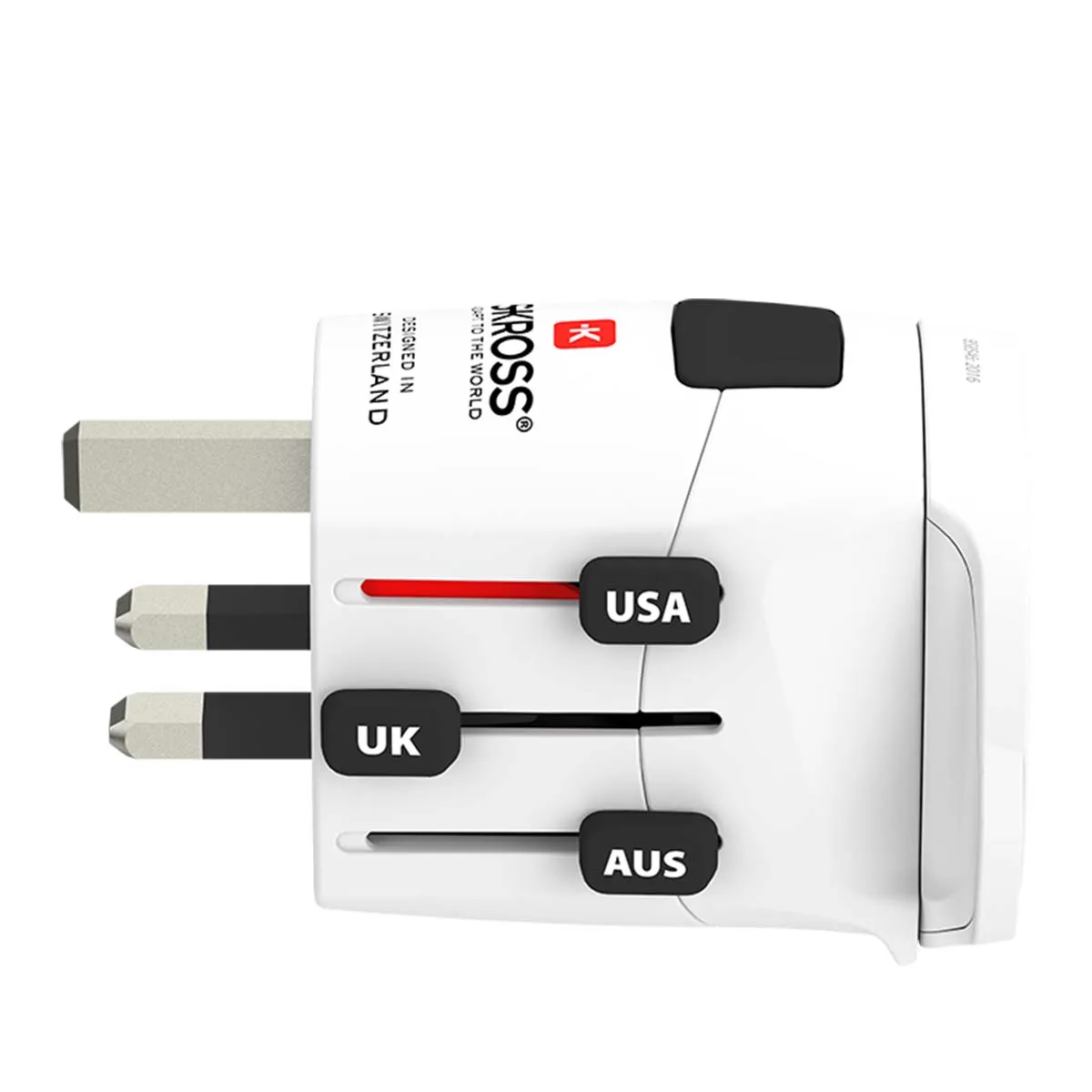 Skross - Adaptateur de Voyage Pro Light World - Universel - Blanc - Image 3