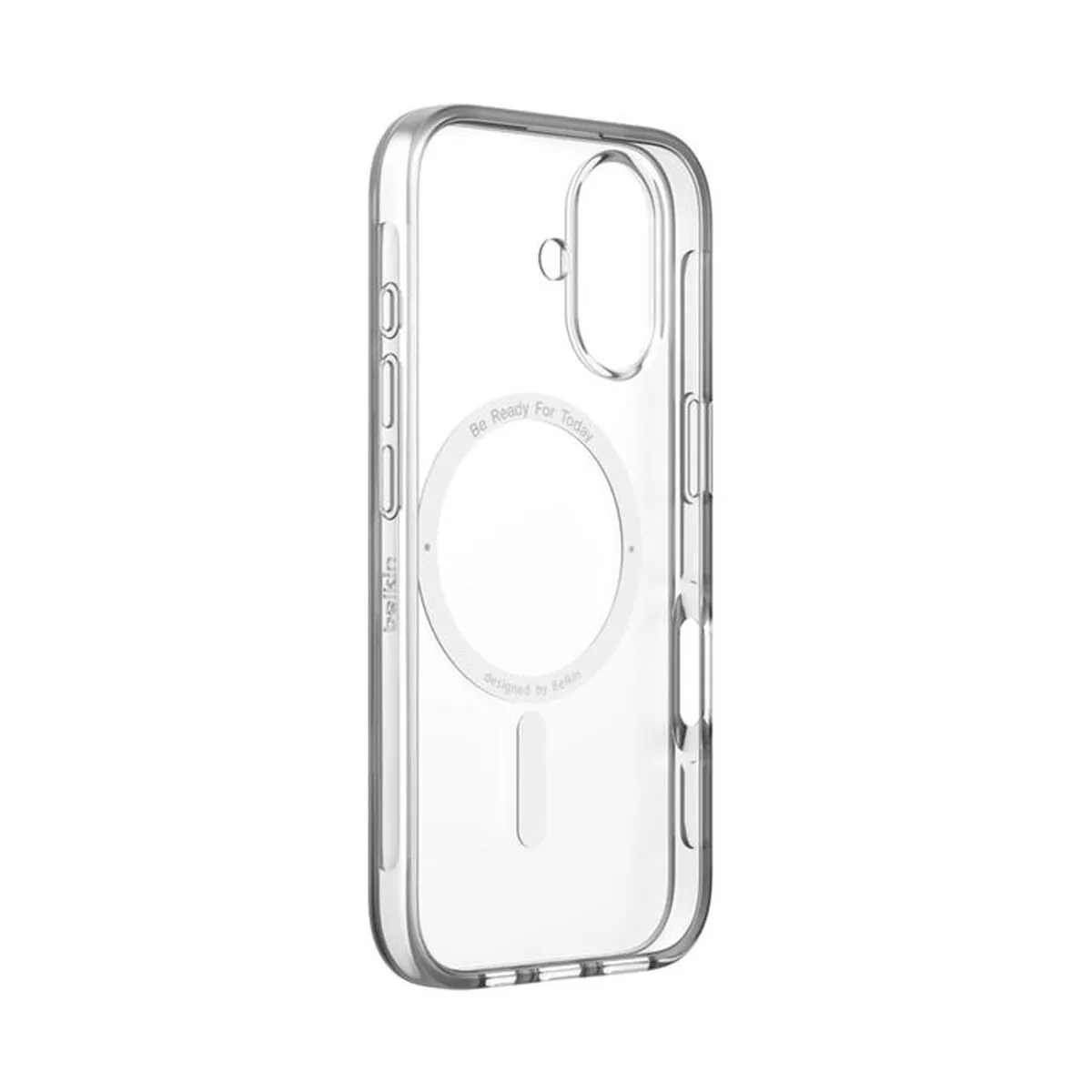 Belkin SheerForce Coque de Protection pour iPhone 16 Pro Compatible MagSafe Design Fin Protection antimicrobienne antirayure magnétique et Anti impacts