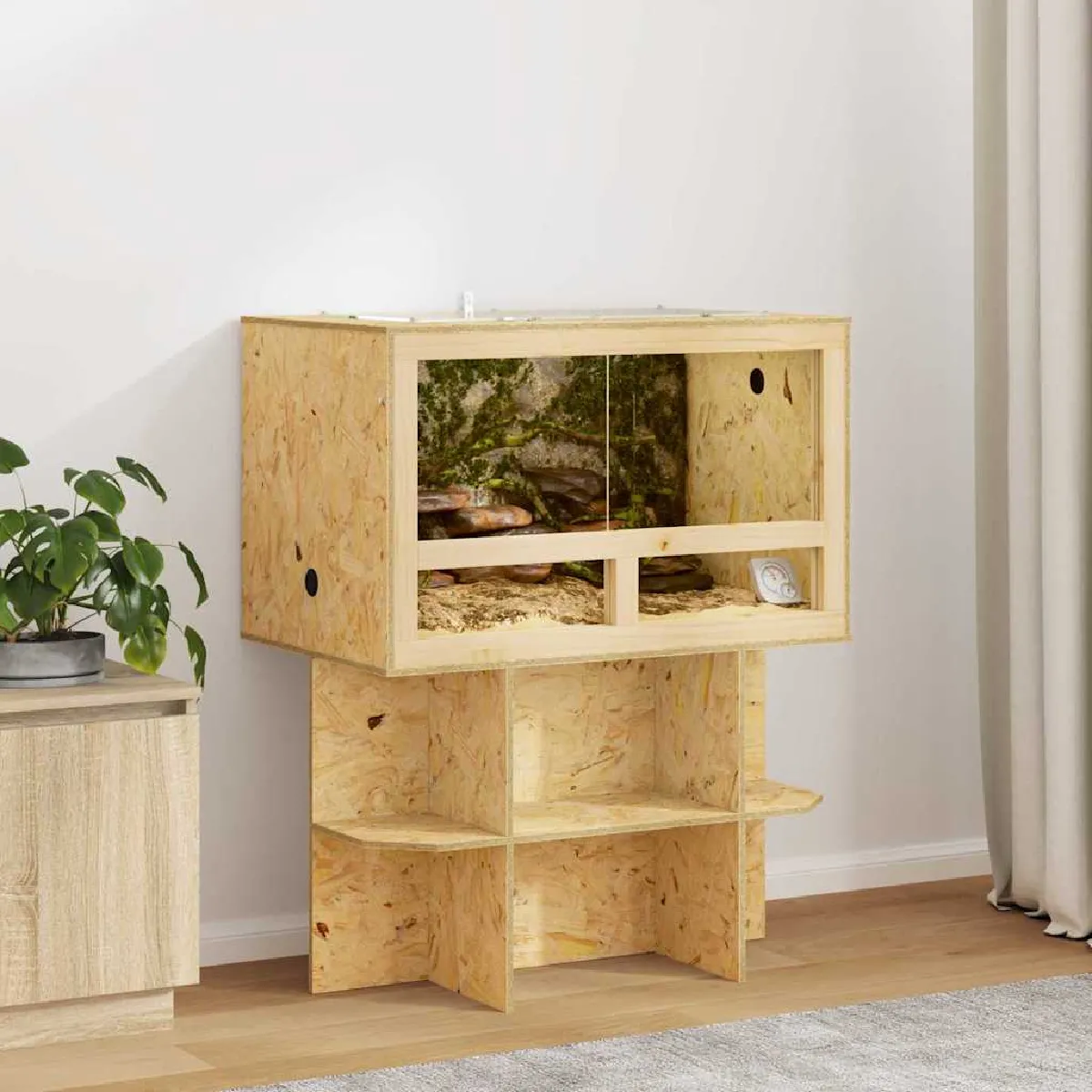 Terrarium vidaXL 80 x 50 x 100 cm – OSB