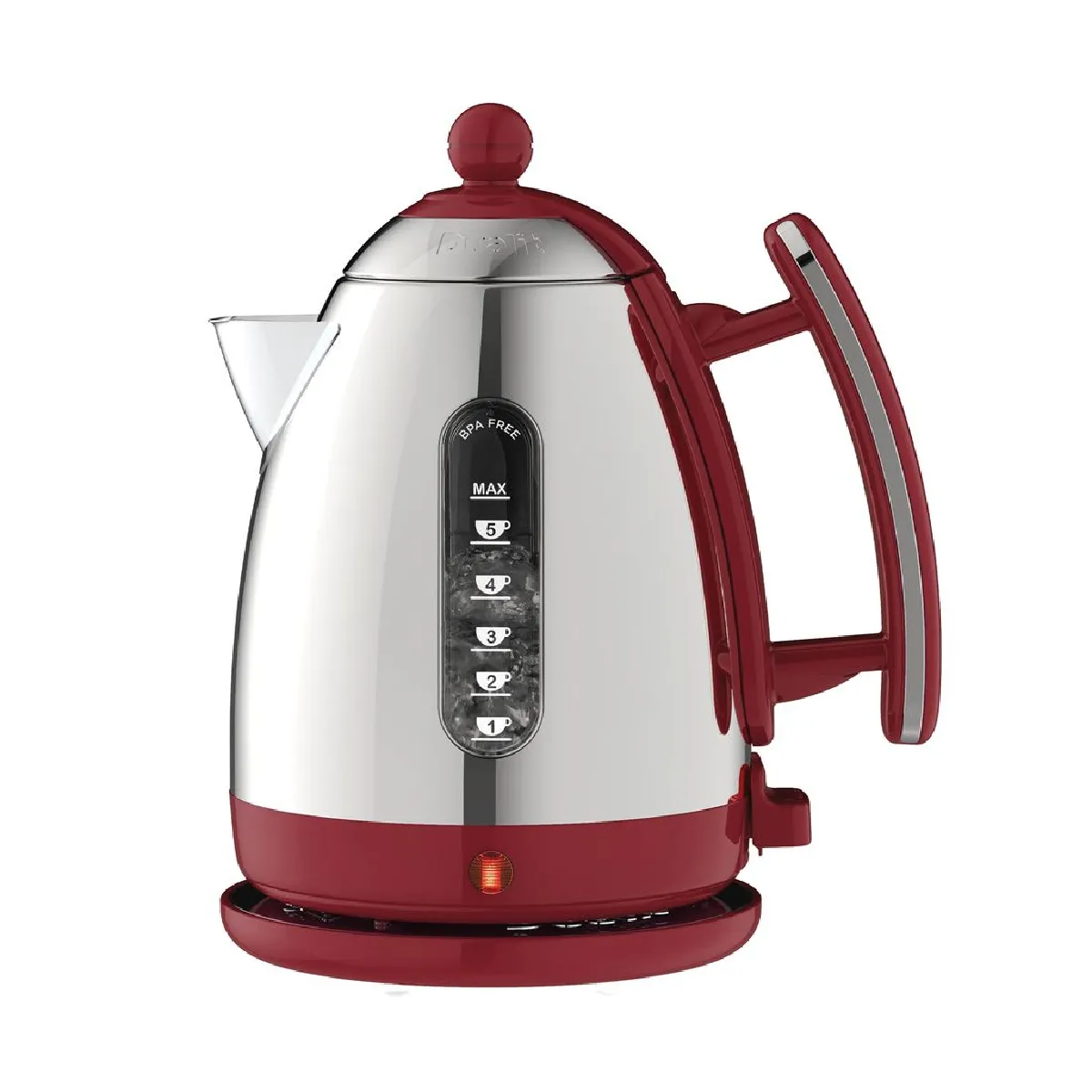 Dualit Rouge Bouilloire Sans Fil 1.5L 3000W - 72021 - Lite