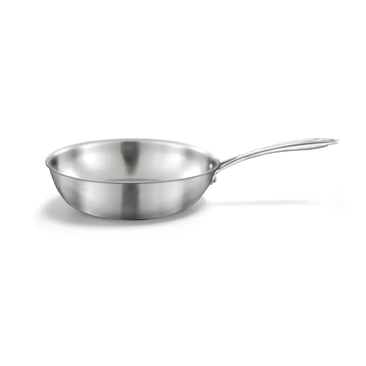 CUISINOX Gourmet - Wok 24 cm inox triply
