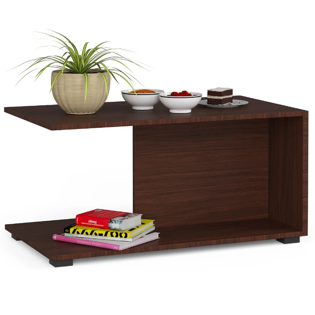 Meilleurs prix pour Akord Table Basse Margo Wengé 90X50X45