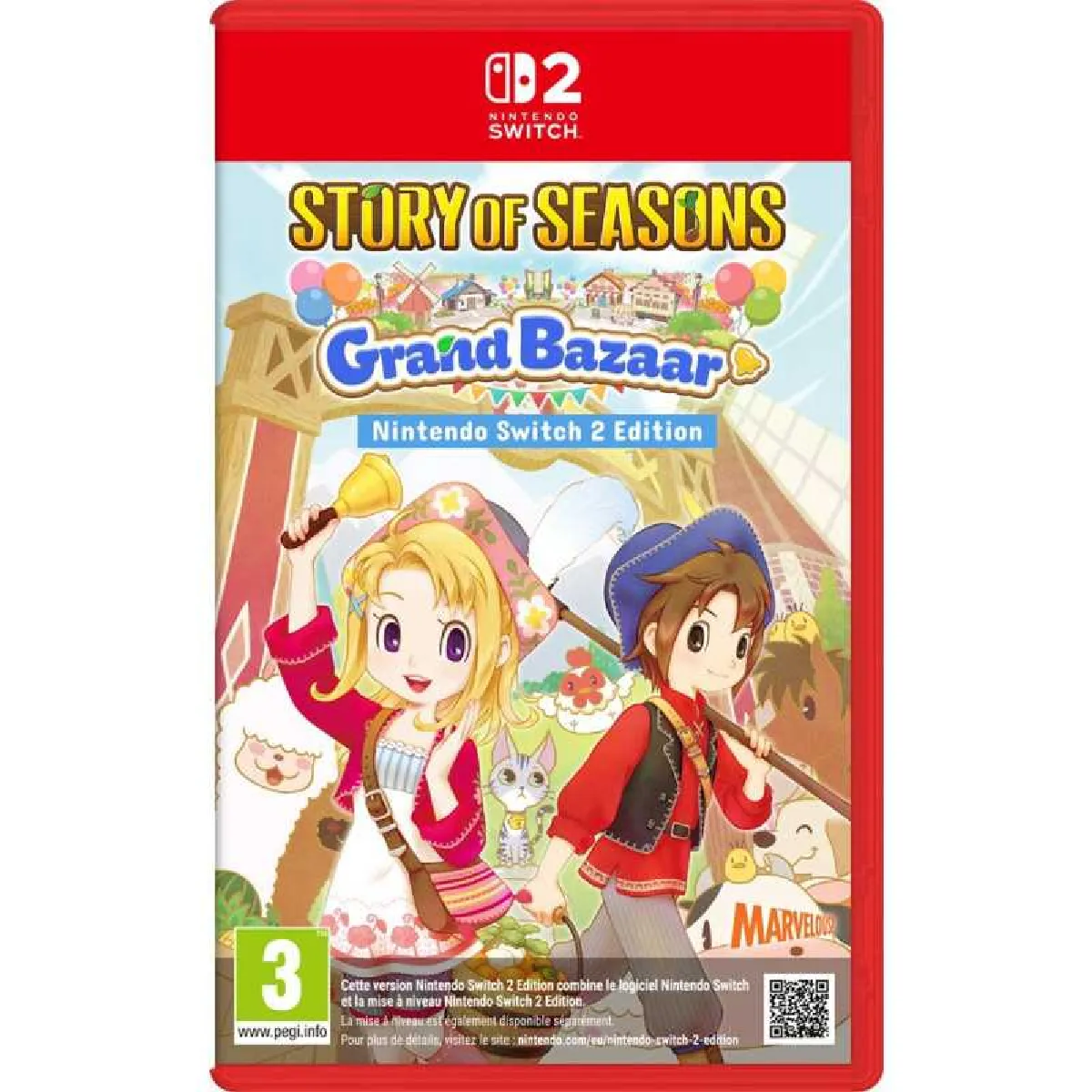 Premium Jeu De Simulation Story Of Seasons Grand Bazaar - Nintendo Switch 2