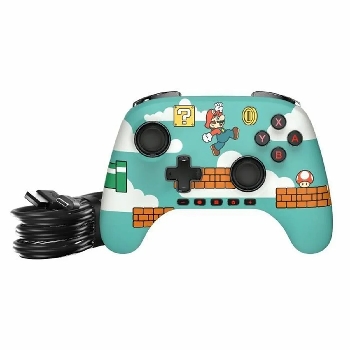 Powera Rouge Manette Filaire, Mario Time - Neuf - Image 4