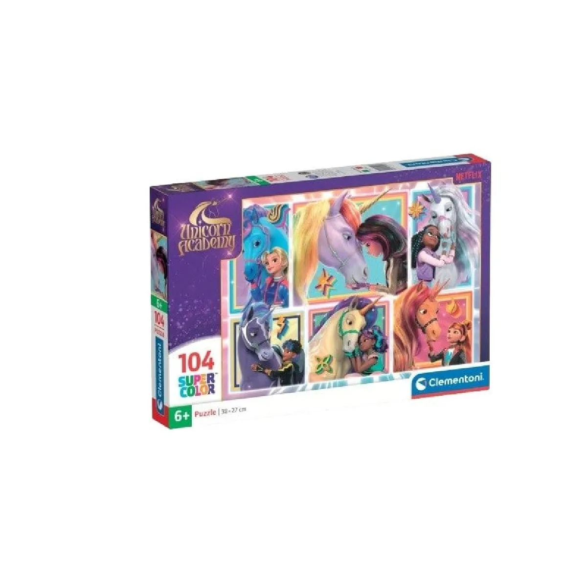 Puzzle 104 pièces Clementoni Unicorn Academy - vue 8