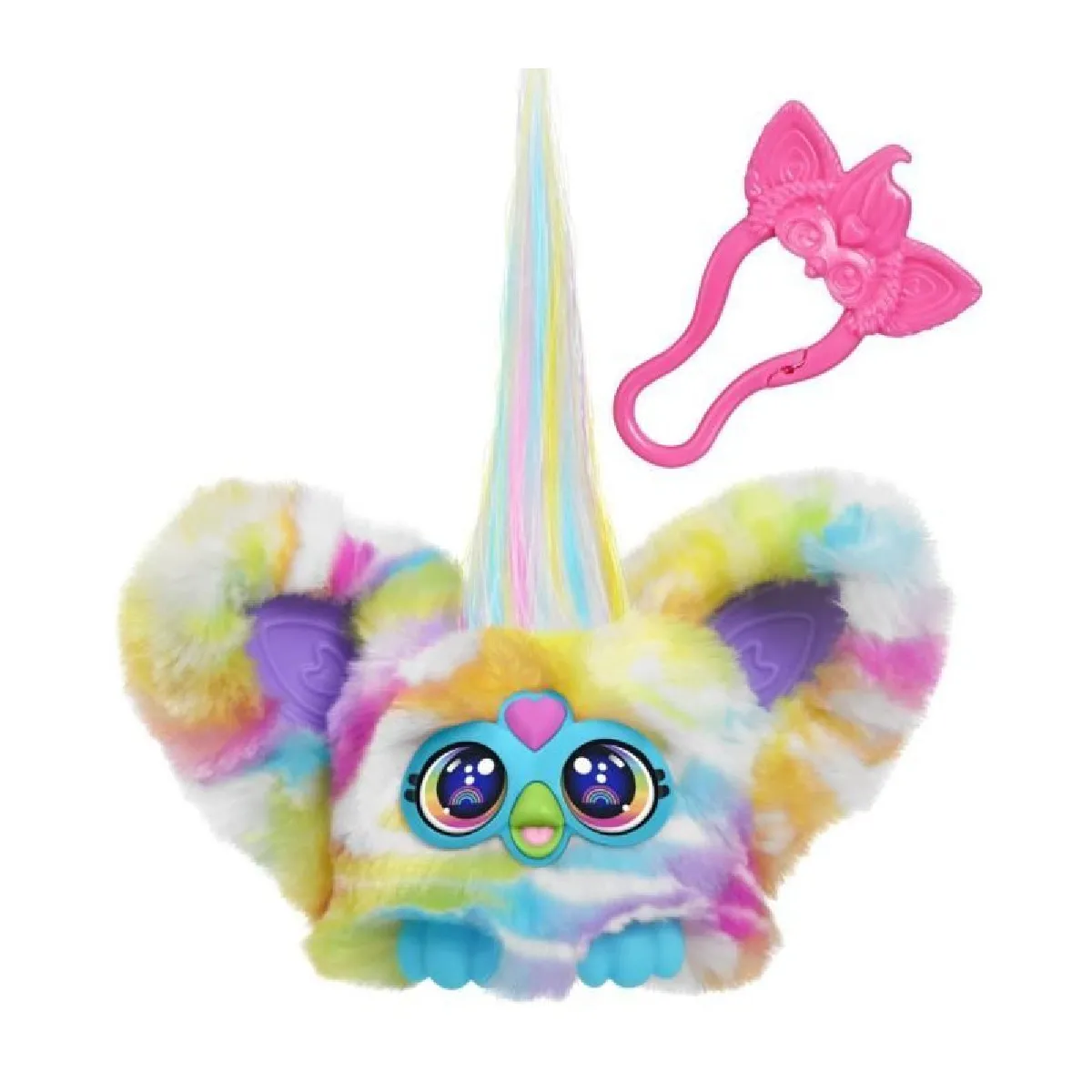 Furby Furblets Zee-Bah, Mini peluche électronique pour filles et garçons, plus de 45 sons, a partir de 6 ans, série 4, Hasbro