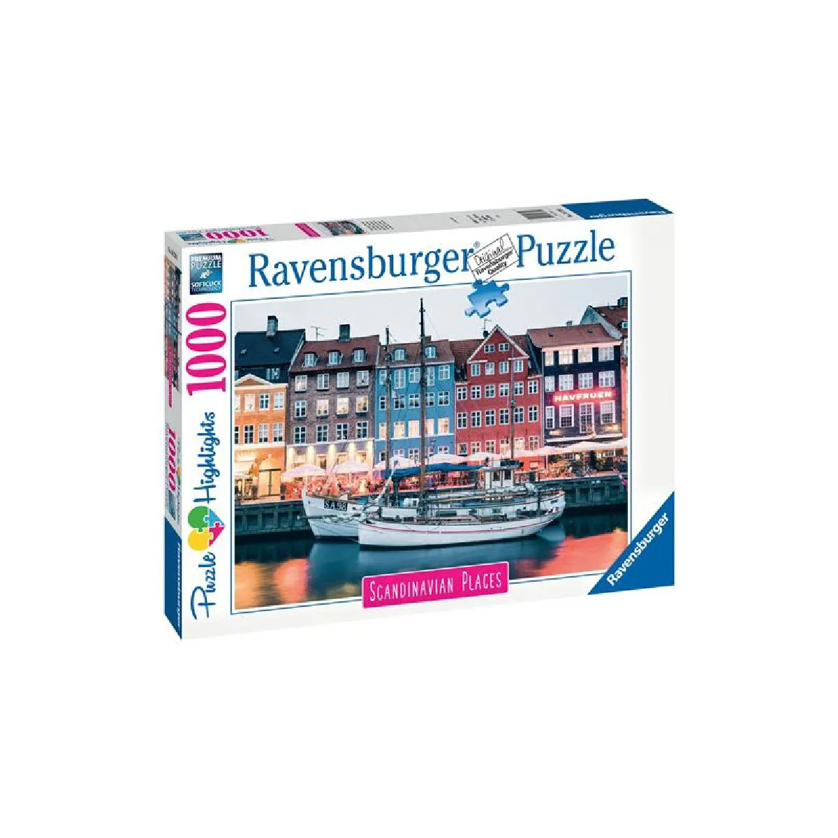 Ravensburger Puzzle Copenhague 1000 pièces - vue 8