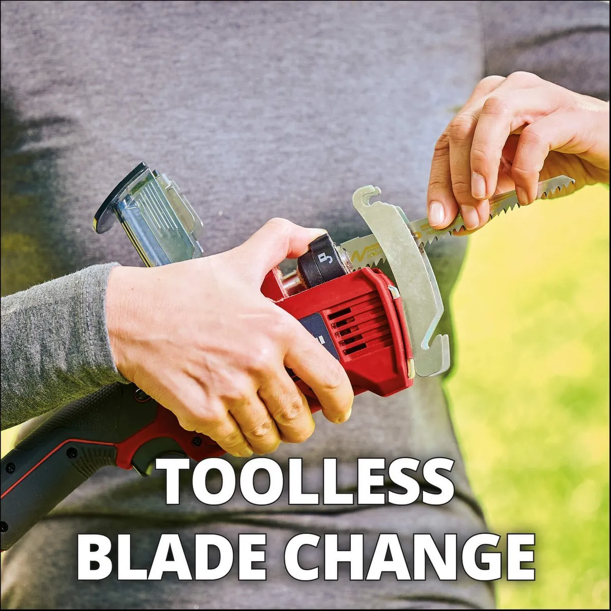 Coupe Branches Sans Fil Einhell GE-GS 18/150 Li-Solo – Longueur Lame 150 mm - vue 3