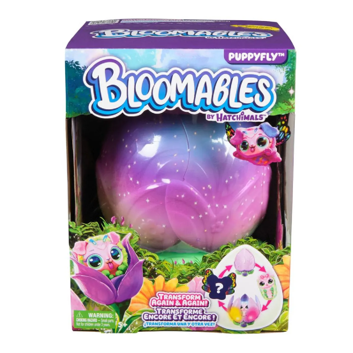 Peluche interactive Spin Master Bloomables Ma Fleur Magique Puppyfly Modèle aléatoire